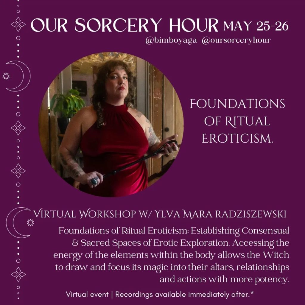 Bimboyaga | Ylva Mara

Foundations of Ritual Eroticism: Establishing Consensual & Sacred Spaces of Erotic Exploration